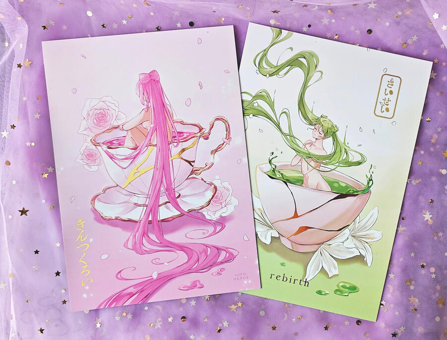 Foil Prints with Soft Touch paper