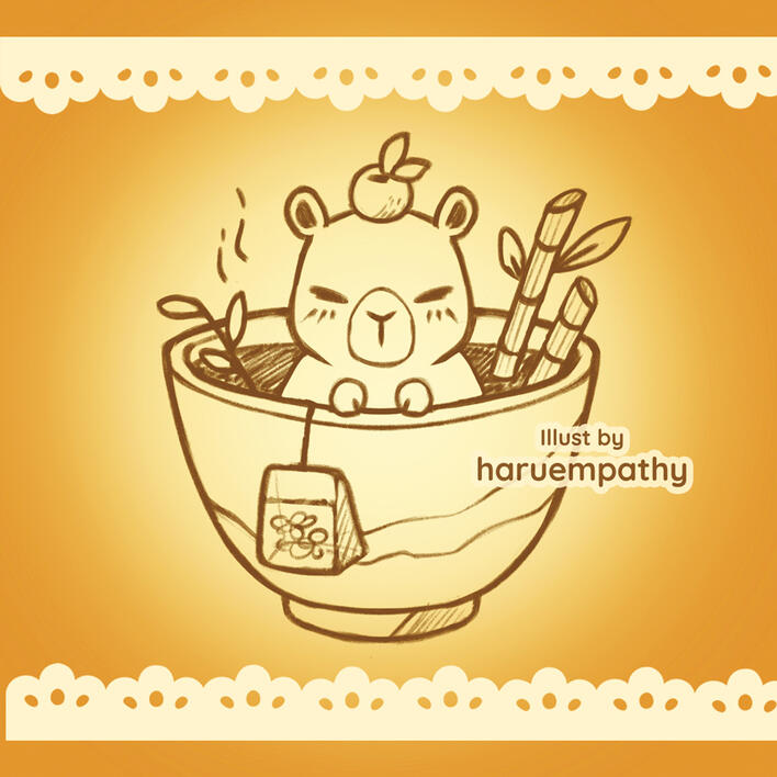 OC Capy "cookie" button