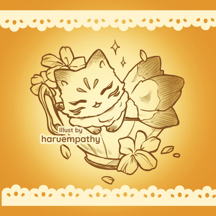 OC Kitsune "cookie" button
